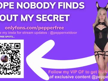 girl Free Sex Cam Chat with pepperxminthe